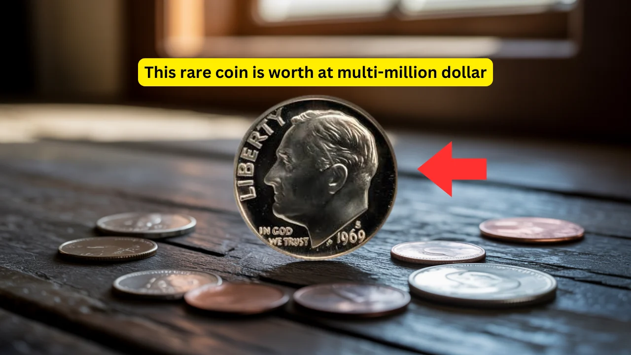 1969-S Roosevelt Dime coin