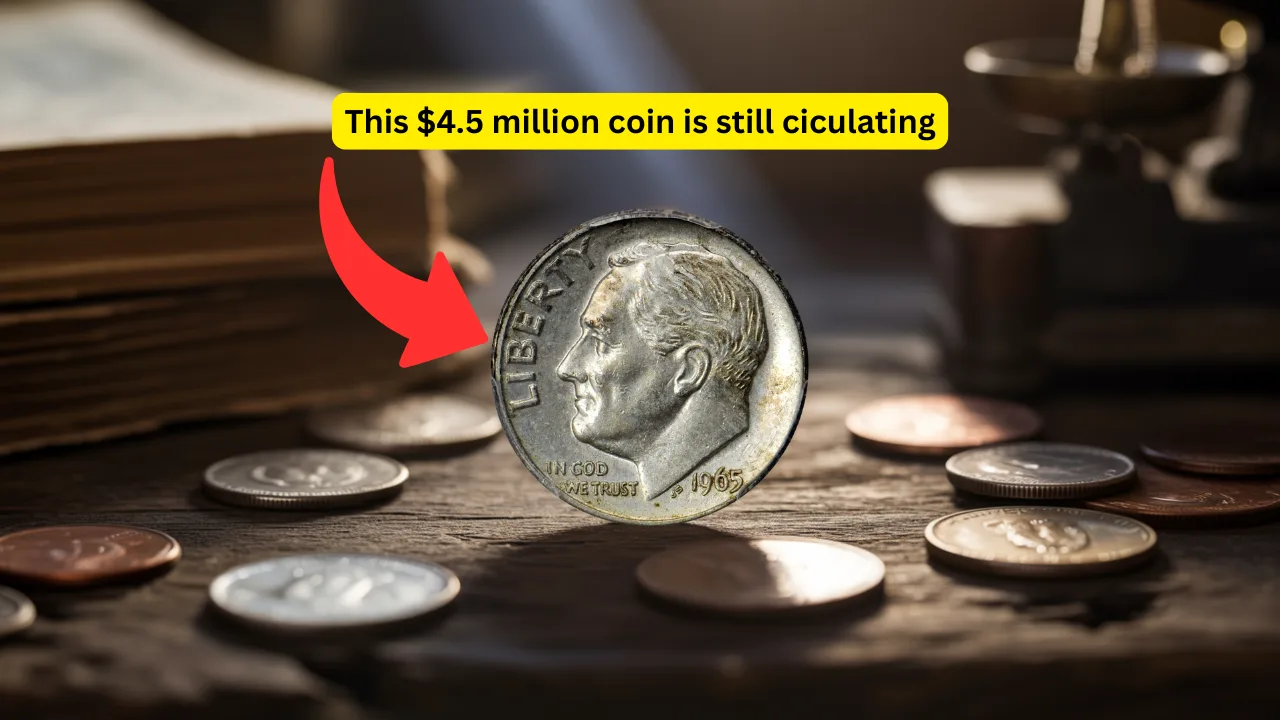 $4.5 Million Roosevelt Dime coin