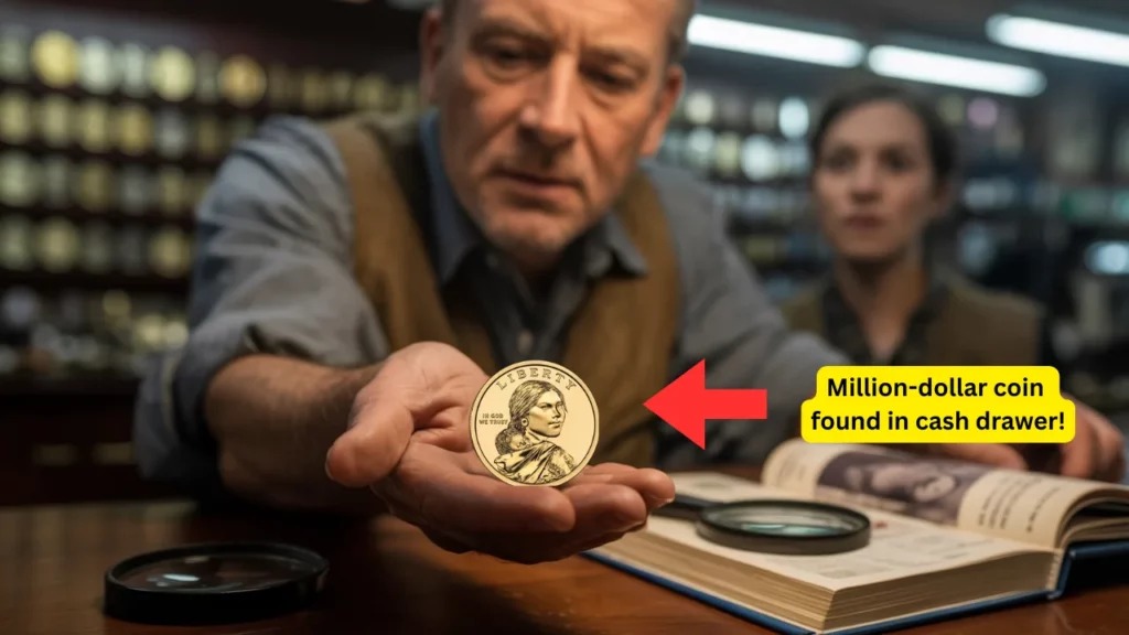 rare coin found in cash drawer